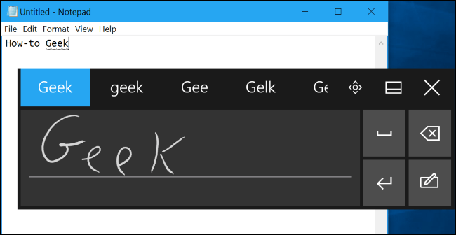 Иллюстрация: Как включить ручное распознавание текста в Windows 10