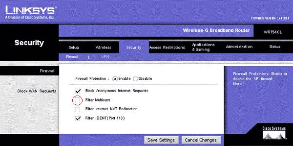 Как настроить роутер Linksys WRT54gl