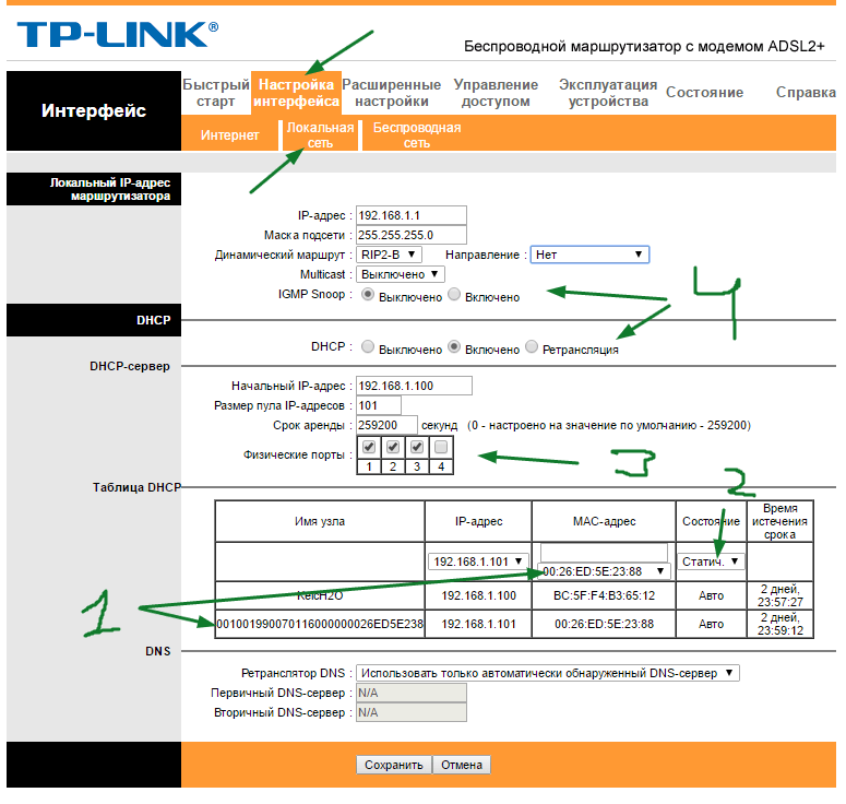 Иллюстрация: TP-LINK TD-W8961N, ND: настройка роутера для Ростелеком и других провайдеров, характеристики, прошивка