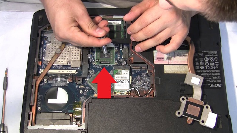 Замена процессора на ноутбуке Acer Процессор ноутбука Acer