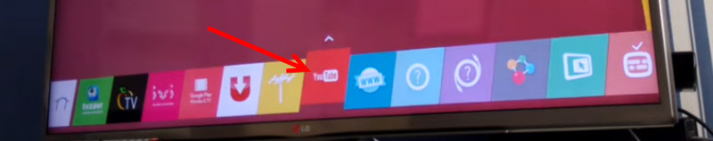 Нет YouTube на LG Smart TV