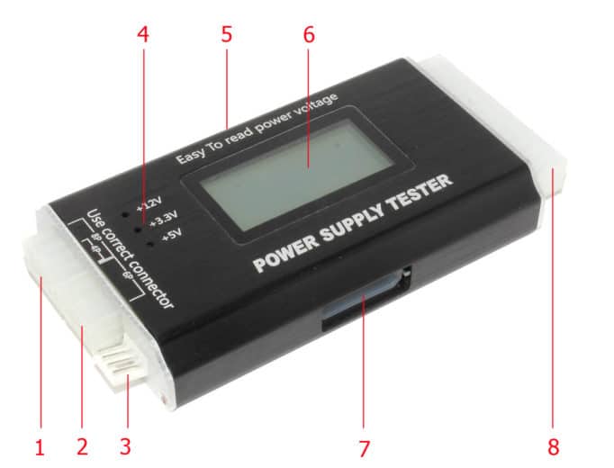 Power supply tester