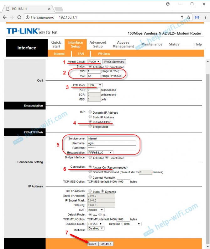 Иллюстрация: TP-LINK TD-W8961N, ND: настройка роутера для Ростелеком и других провайдеров, характеристики, прошивка