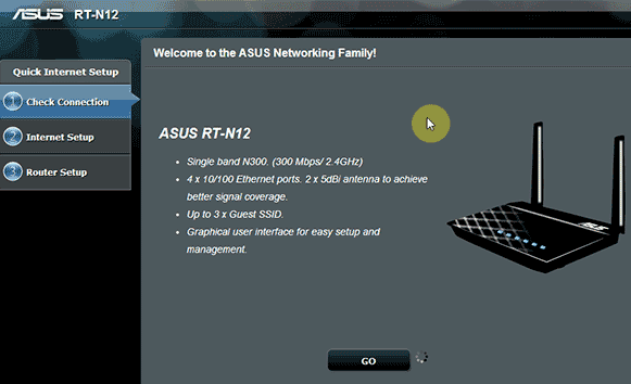 Автоматическая настройка роутера