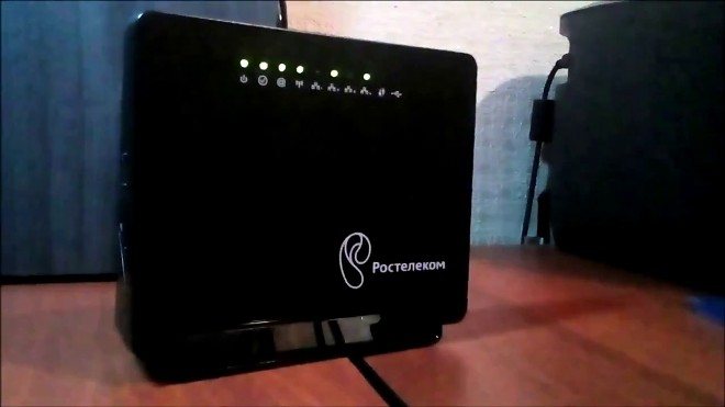 Внешний вид роутера Ростелеком Sagemcom f st 2804 v7
